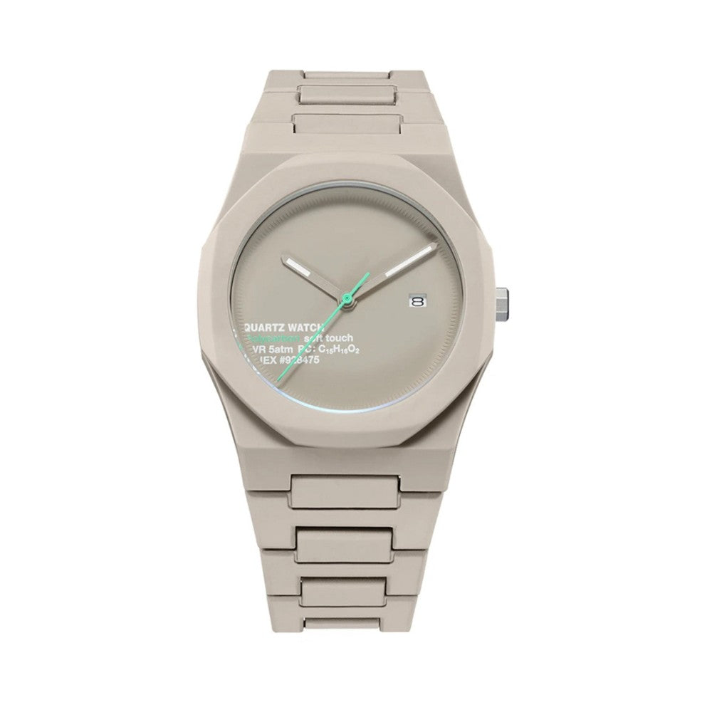 Ceas Quartz Bej