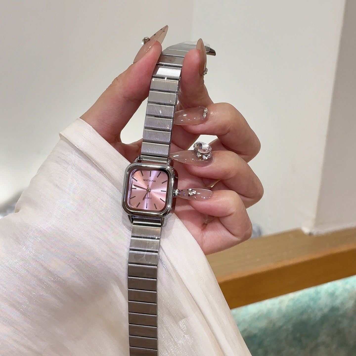Ceas Mstianq Quartz Pink