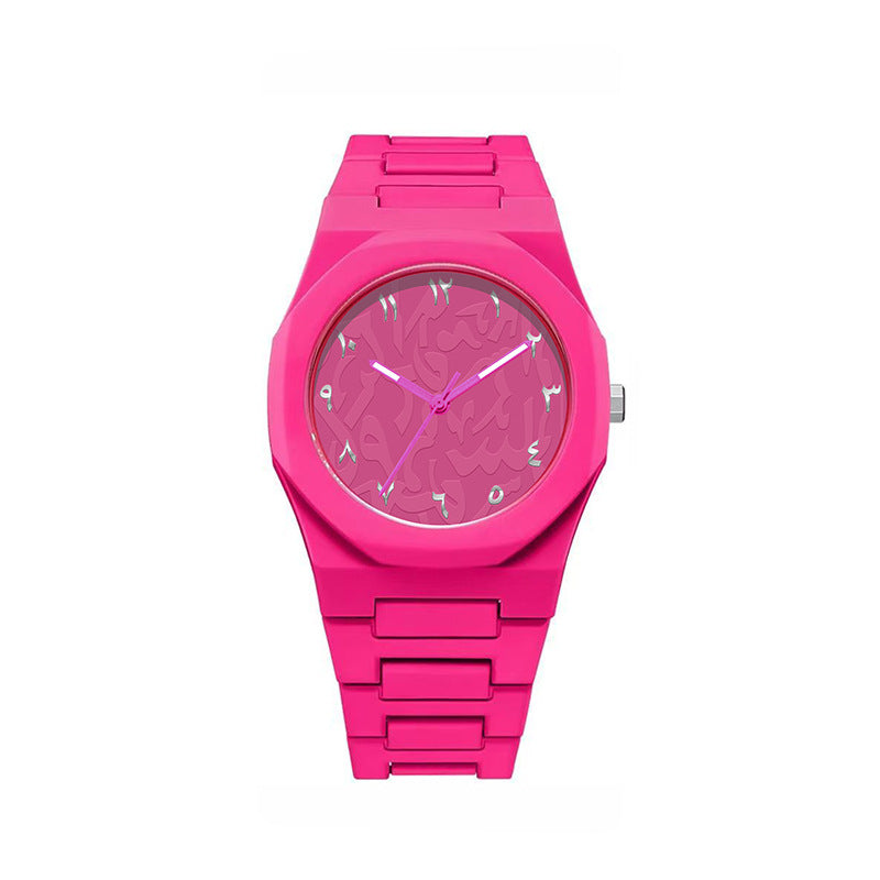 Ceas Arabesc Pink