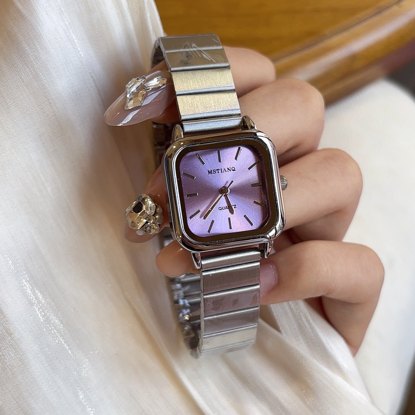 Ceas Mstianq Quartz Purple